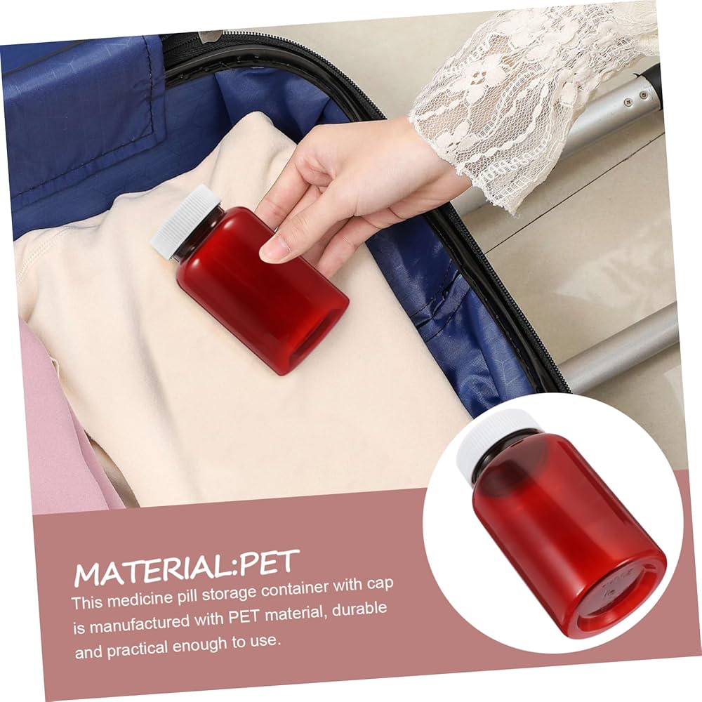 蓋つき薬瓶　12セット Amazon.co.jp: SOESFOUFU 12個 の 用ボトル 製 剤配ボトル 蓋付